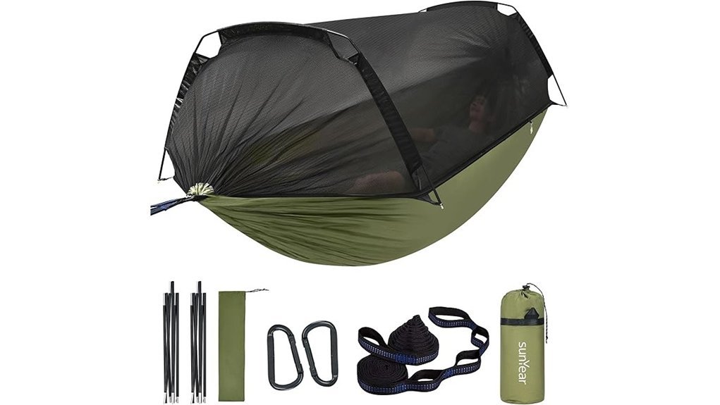 mosquito proof camping hammock tent