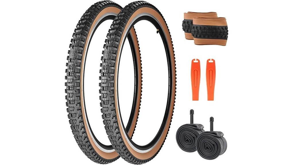 mountain bike tire set