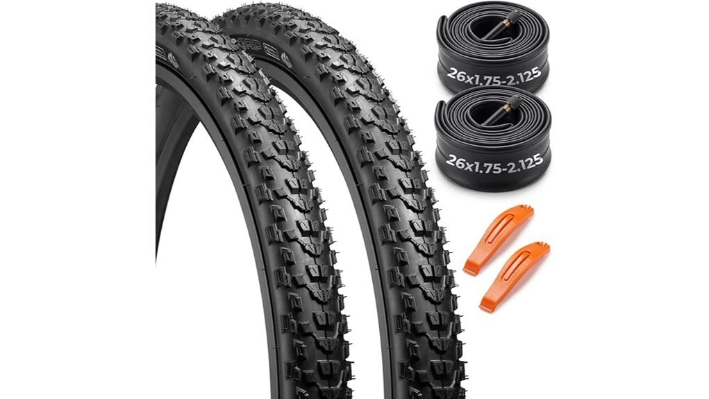 mountain bike tire setup