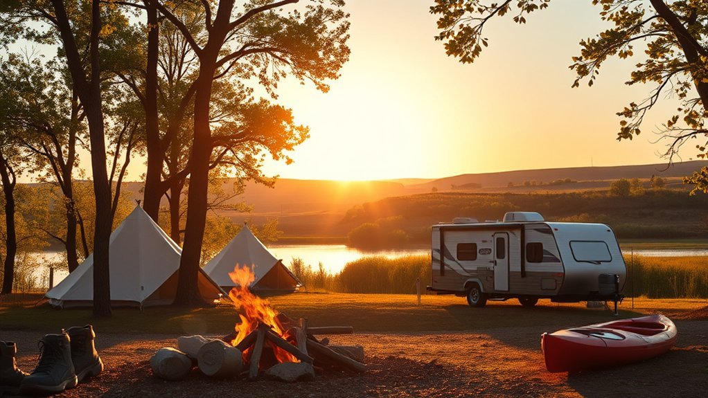 nearby campgrounds for adventure