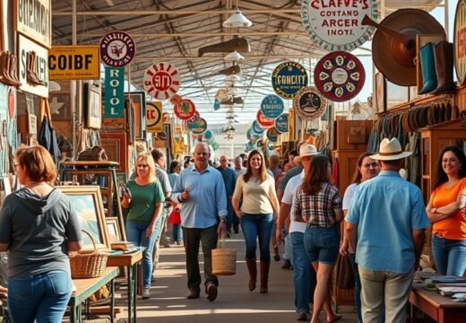 oklahoma city s top flea markets