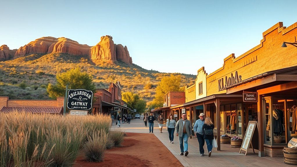 oklahoma parks and shopping