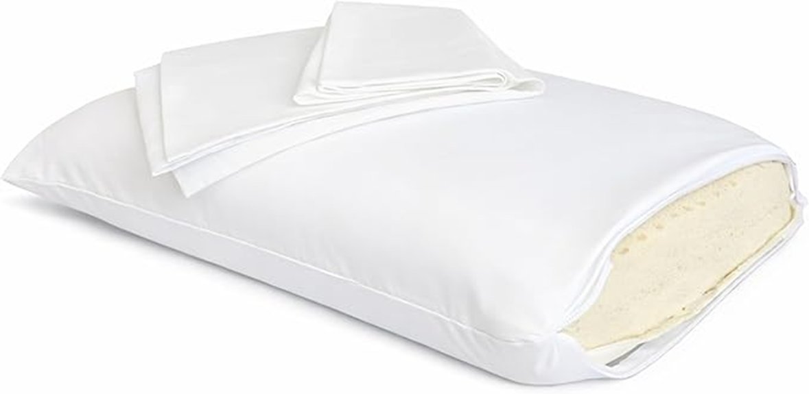 organic latex pillow cover
