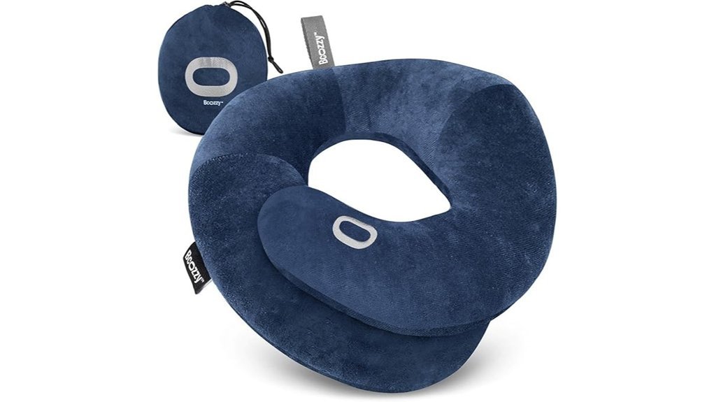 organic travel neck pillow