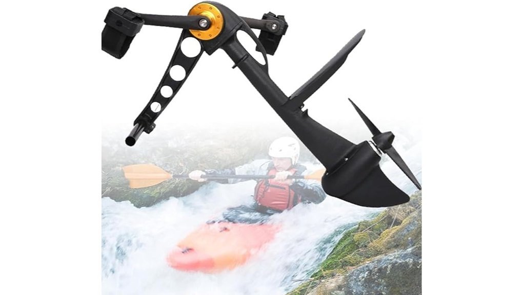 pedal driven fishing kayak system