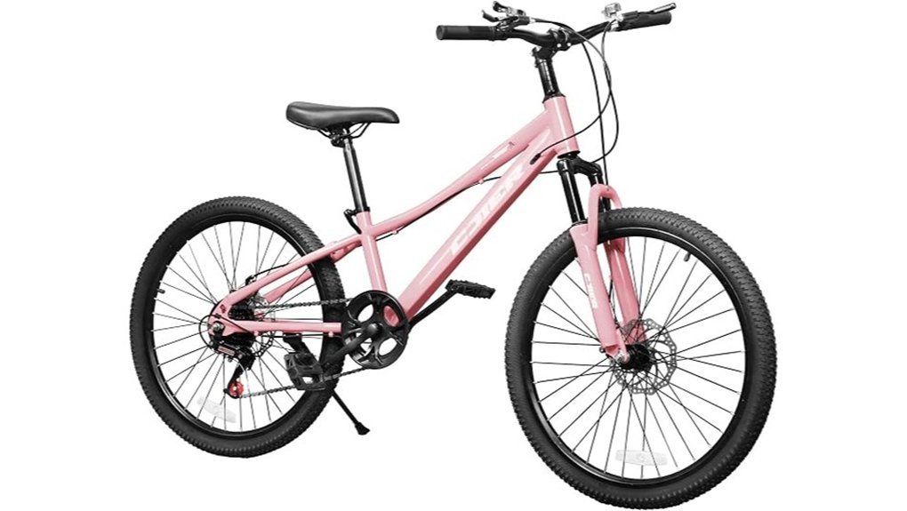 pipleo kids 7 speed bike
