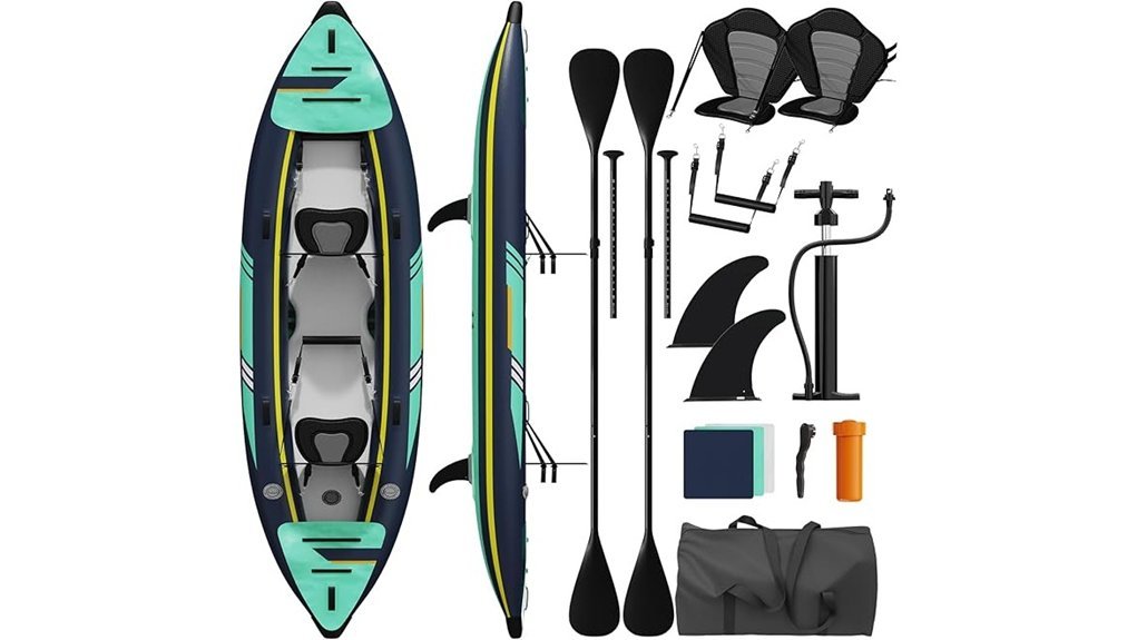 portable 1 2 person kayak