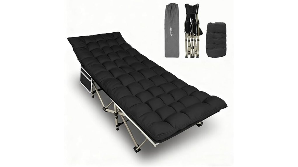 portable camping cot mattress