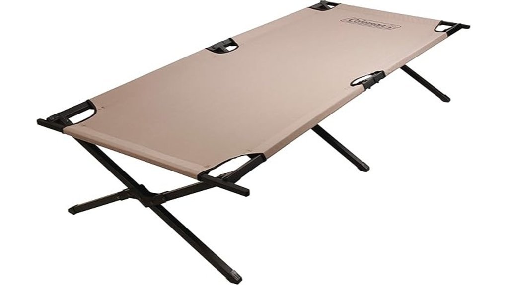 portable camping cot option