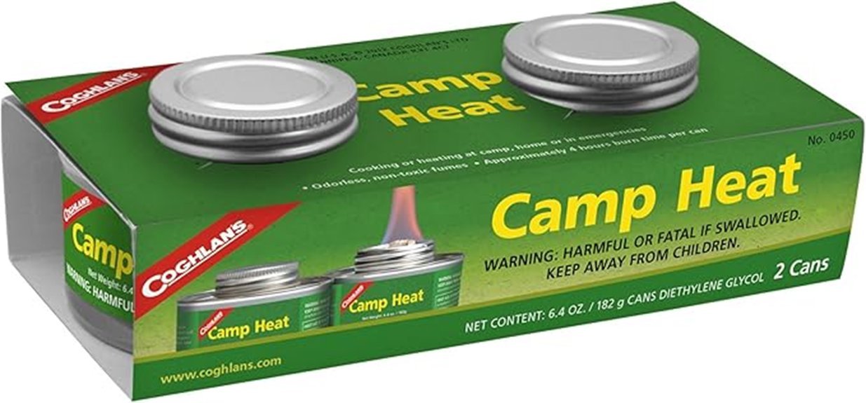 portable camping fuel solution