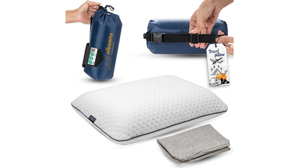 portable camping memory pillow