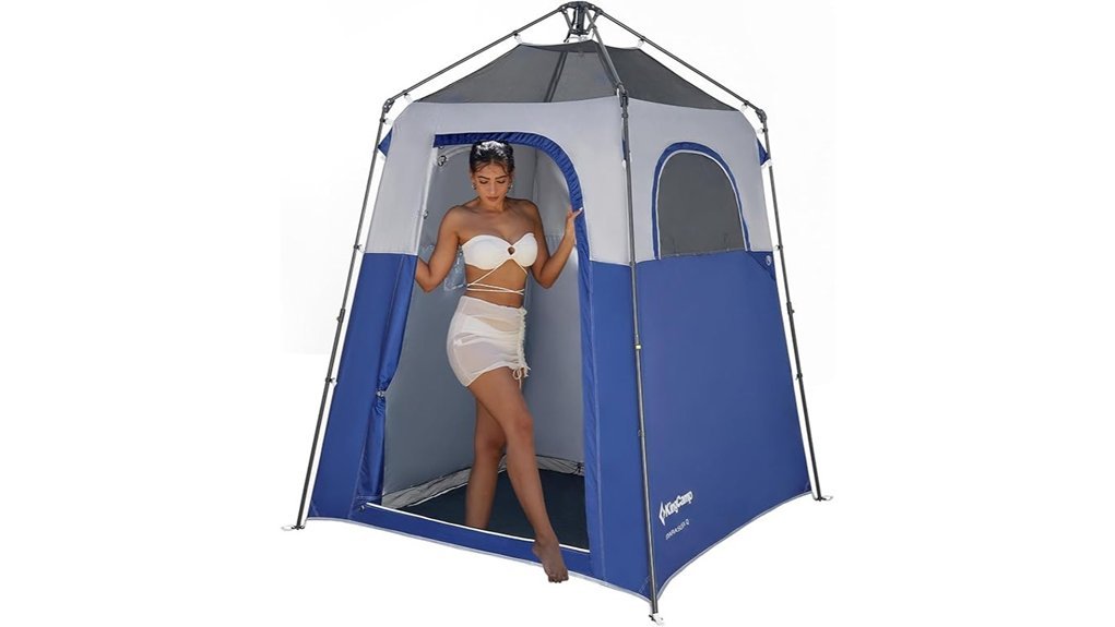 portable camping shower tent