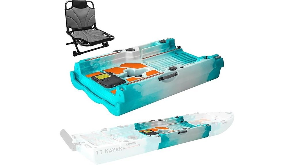portable modular fishing kayak