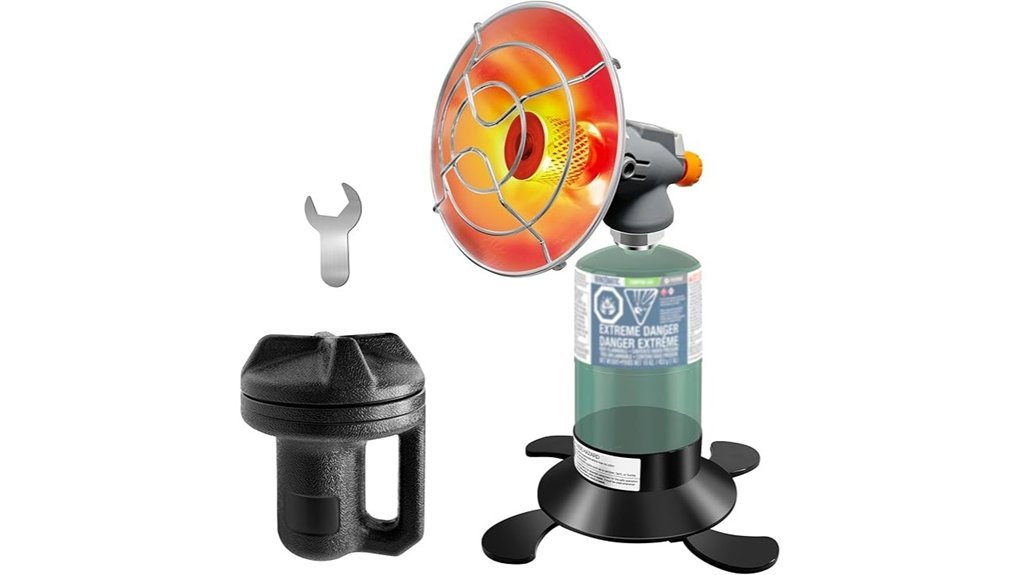 portable outdoor propane heater
