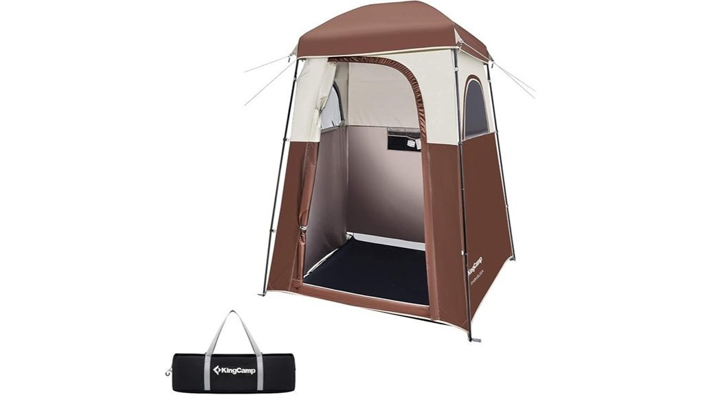 portable outdoor shower tent