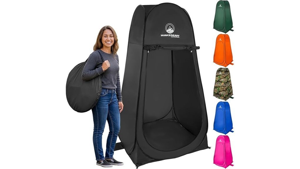 portable privacy changing tent