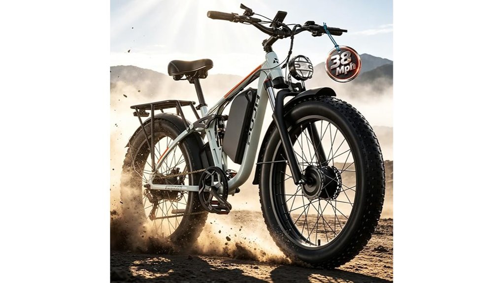 powerful dual motor bike