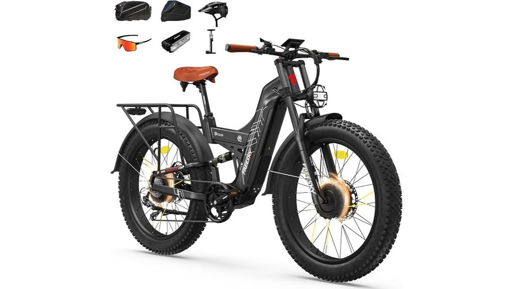 powerful dual motor bike