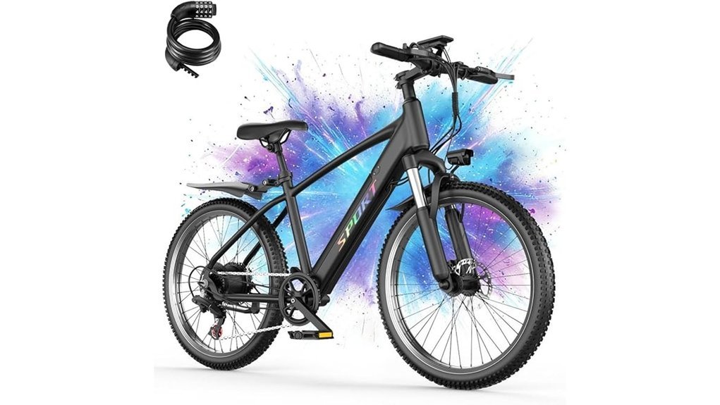 powerful electric mountain bike