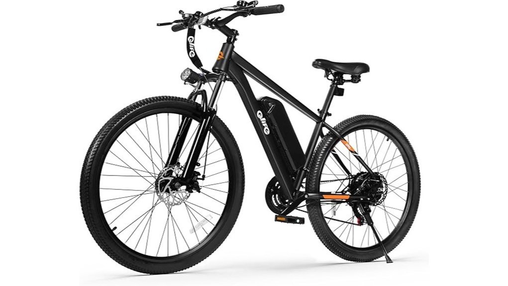 powerful electric mountain bike