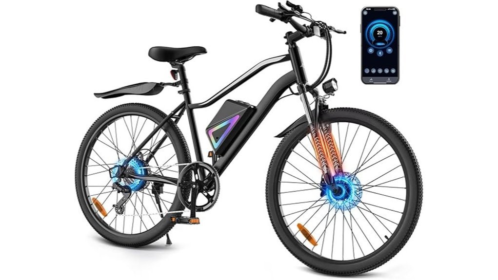 powerful foldable electric bicycle