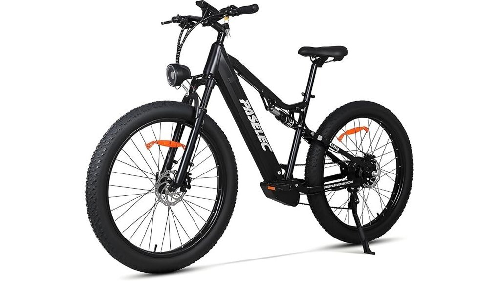 powerful full suspension bike