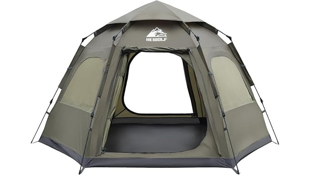 quick setup camping tent