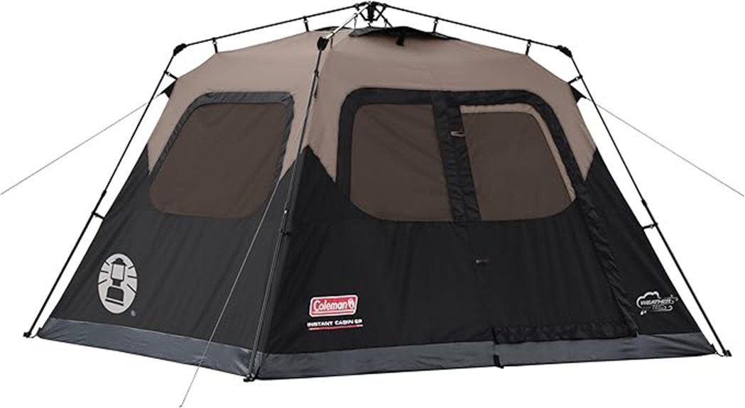 quick setup camping tent