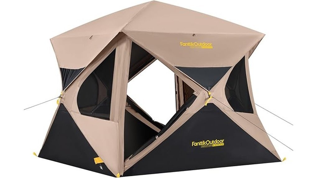 quick setup family tent