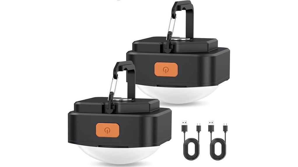 rechargeable camping lantern set
