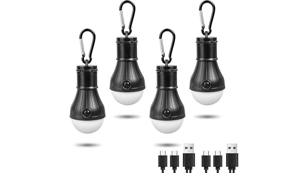 rechargeable camping lanterns pack