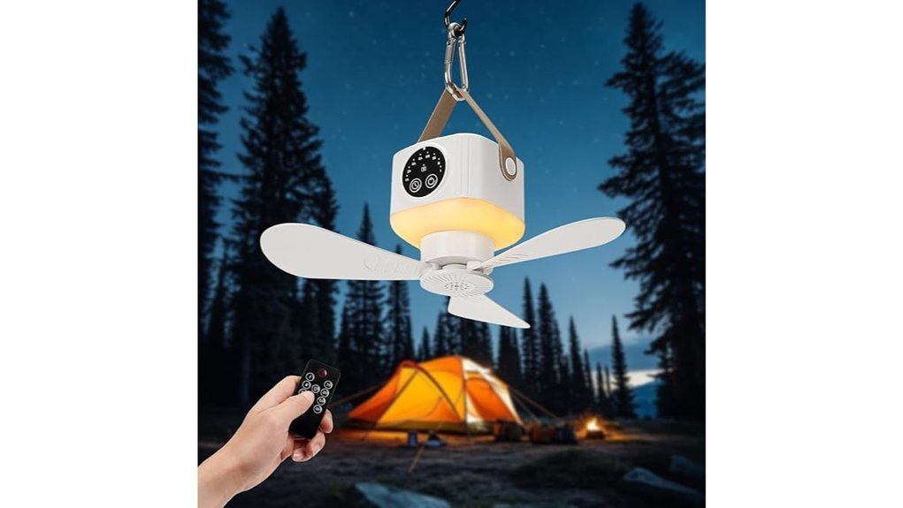 rechargeable ceiling fan lights