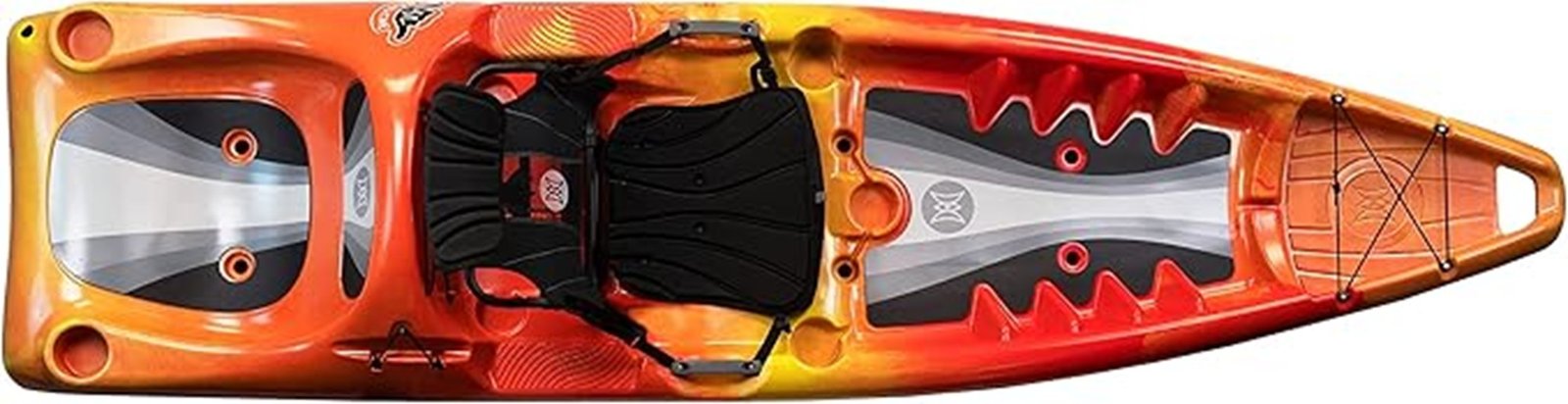 reclining seat kayak adventure