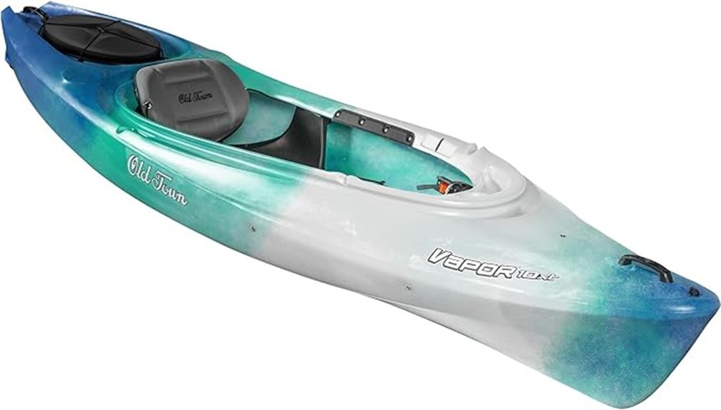 recreational 10 foot sit inside kayak
