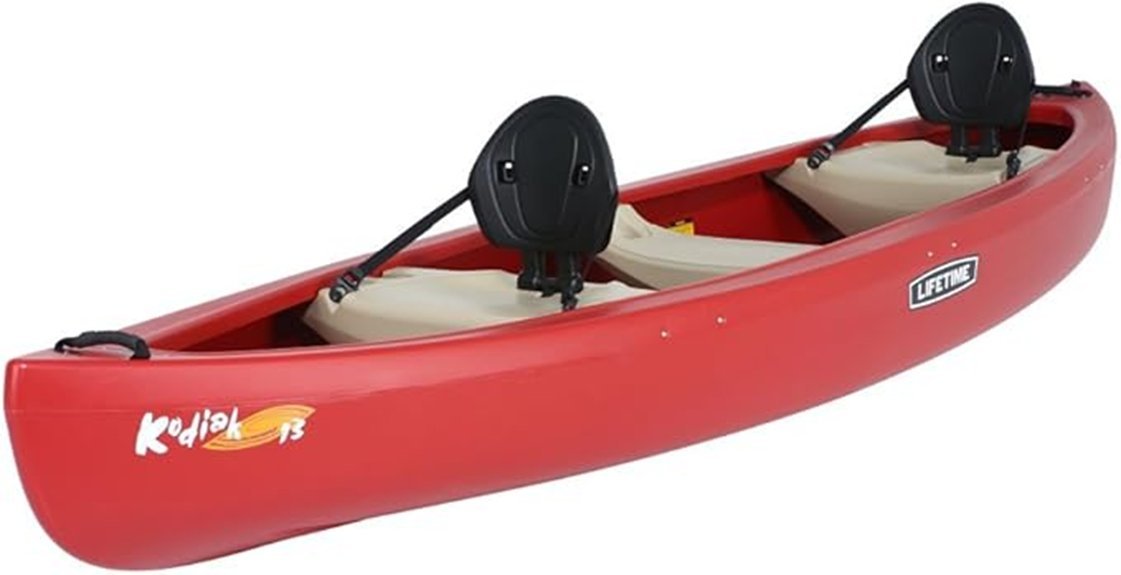 red 13 lifetime canoe