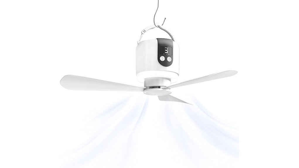 remote controlled camping fan