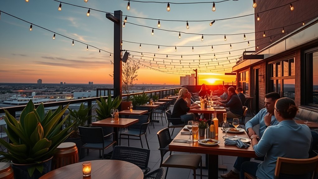 rooftop dining in broken arrow