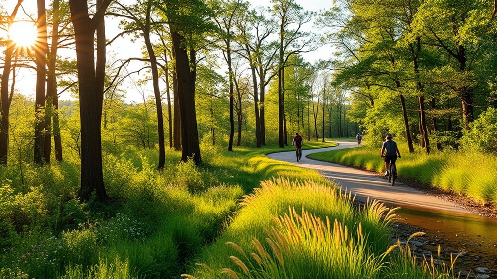 scenic cycling routes await
