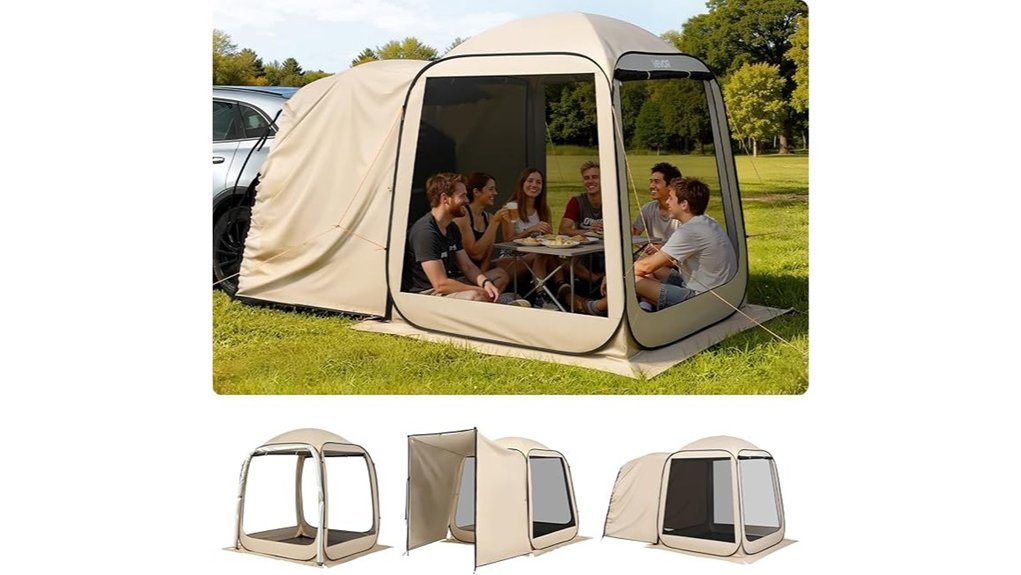 screened shelter for suvs