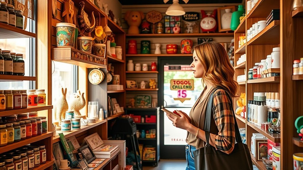 shop local unique treasures