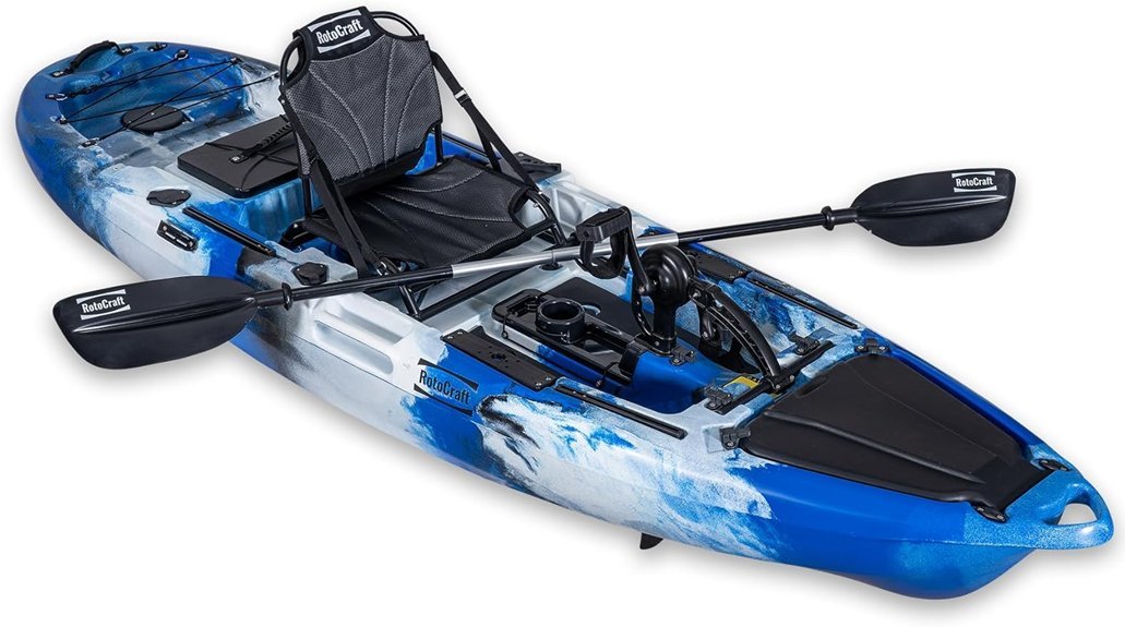 single pedal propeller kayak