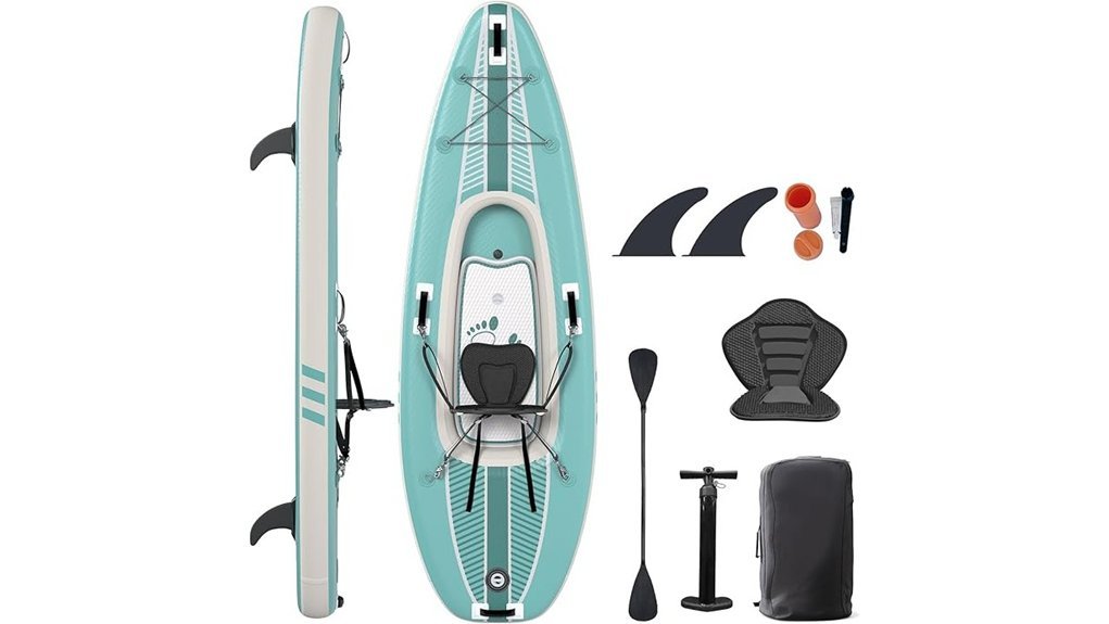 single person fishing kayak