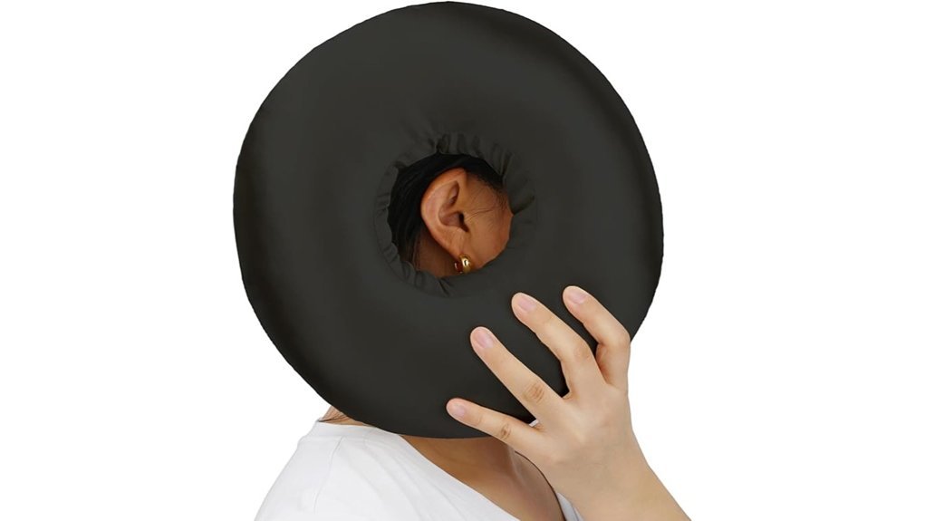 soft satin piercing support