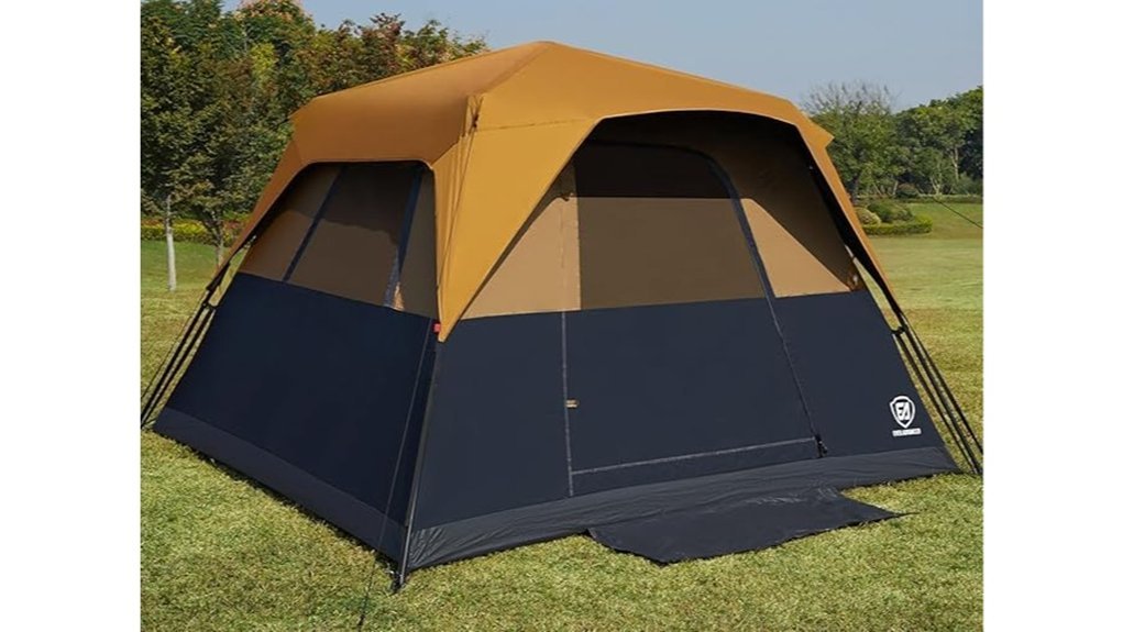 spacious blackout camping tent
