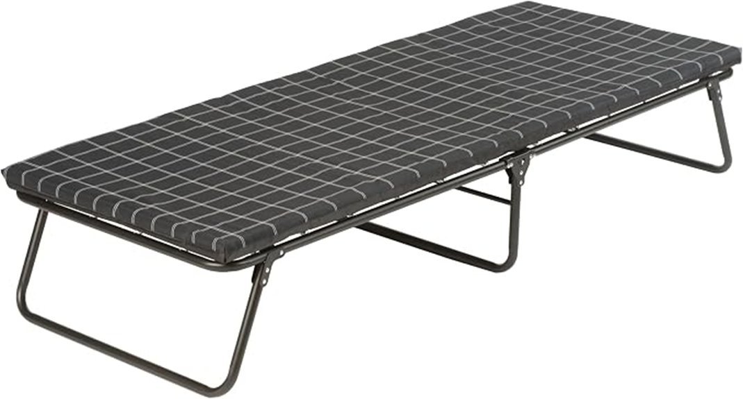 spacious camping cot comfort