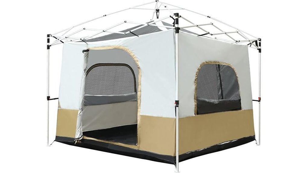 spacious tent for groups