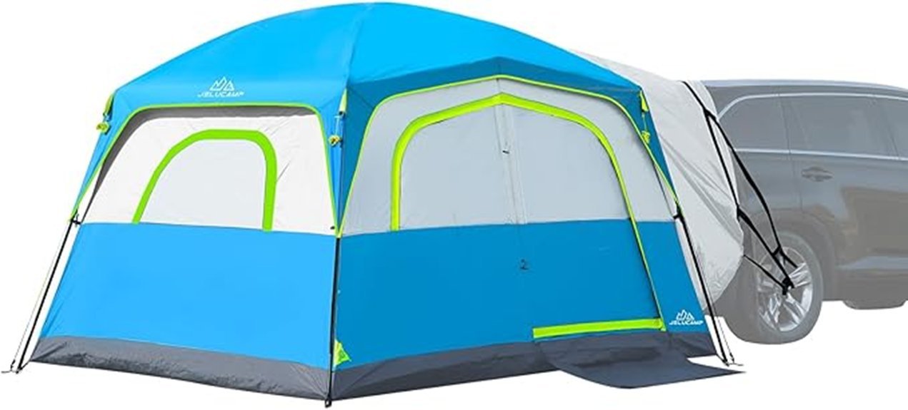 spacious waterproof suv tent