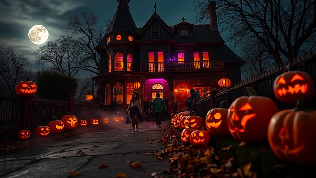 spine chilling haunted house adventures
