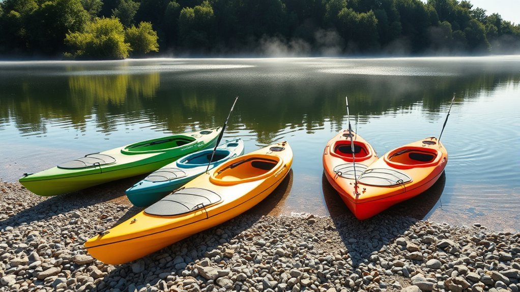 stable 10 ft fishing kayaks