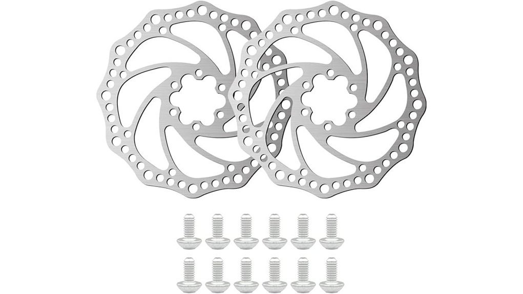 stainless steel bike rotors